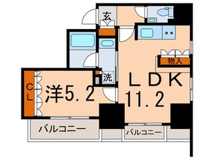 ブランシエスタ白山の物件間取画像